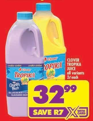 Clover Tropika Juice