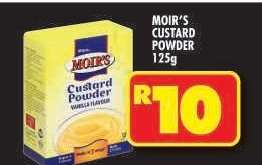 MOIR'S CUSTARD POWDER 125g