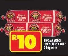 THOMPSONS FRENCH POLONY