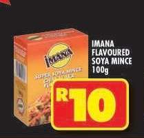 IMANA FLAVOURED SOYA MINCE 100g