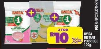 IWISA INSTANT PORRIDGE 100g