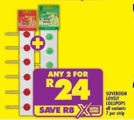 Sovereign Lovely Lollipops