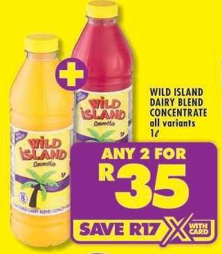 WILD ISLAND DAIRY BLEND CONCENTRATE