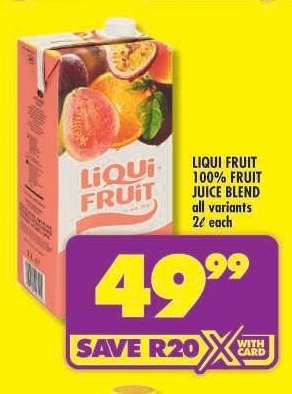 Liqui Fruit 100 % Fruit Juice Blend