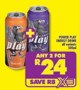 Power Play Energy Drink