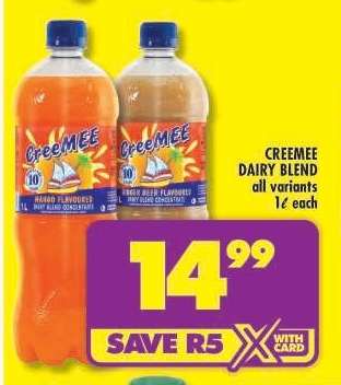 CREEMEE DAIRY BLEND all variants