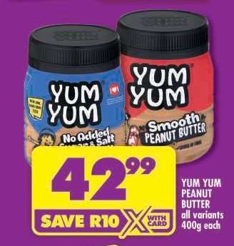 Yum Yum Peanut Butter