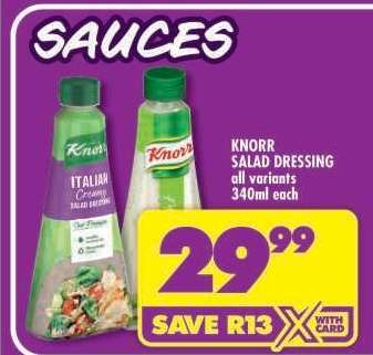 Knorr Salad Dressing