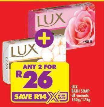 LUX BATH SOAP