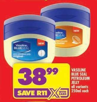 Vaseline Blue Seal Petroleum Jelly