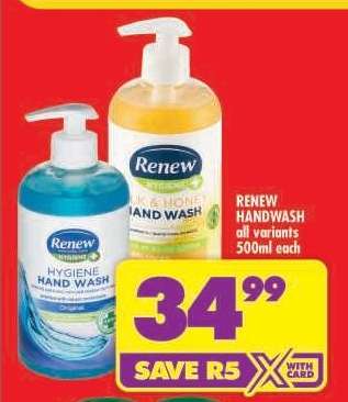 RENEW HANDWASH