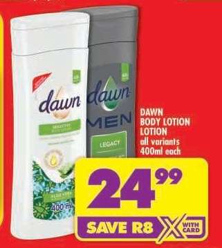 Dawn Body Lotion
