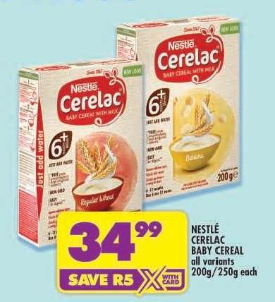 Nestlé Cerelac Baby Cereal