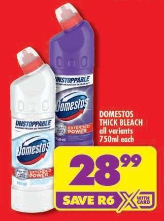 Domestos Thick Bleach