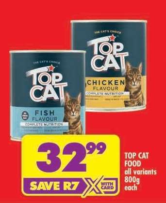 TOP CAT FOOD