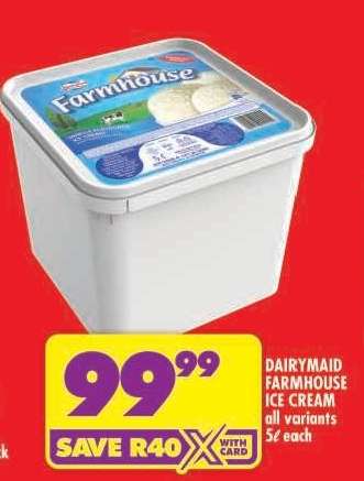 DAIRYMAID FARMHOUSE ICE CREAM