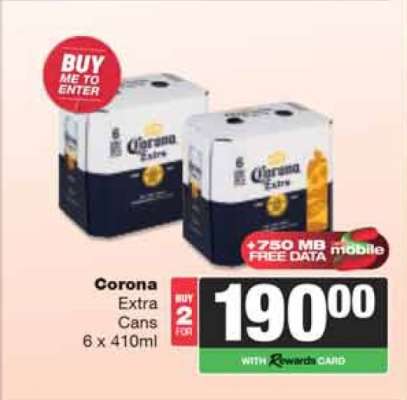 Corona Extra Cans