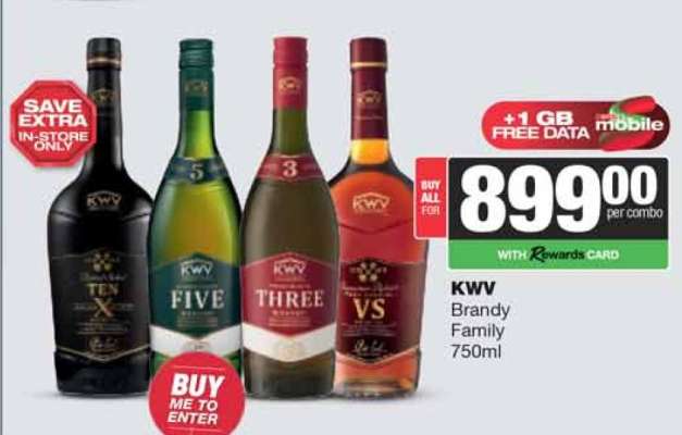 KWV Brandy Family