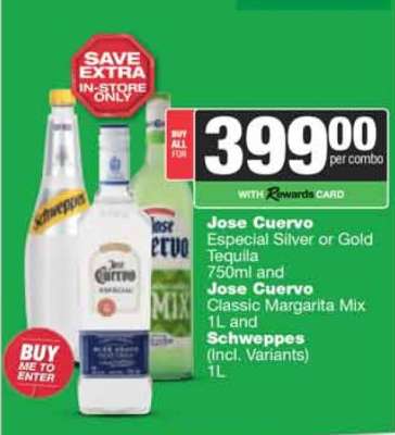 Jose Cuervo Combo