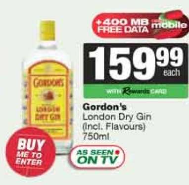 Gordon's London Dry Gin