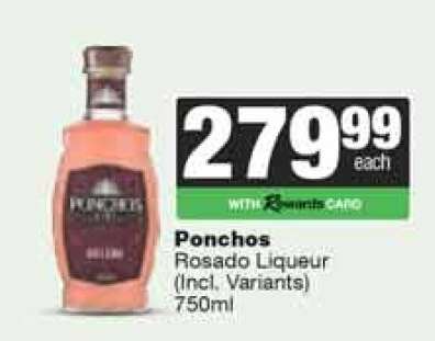 Ponchos Rosado Liqueur