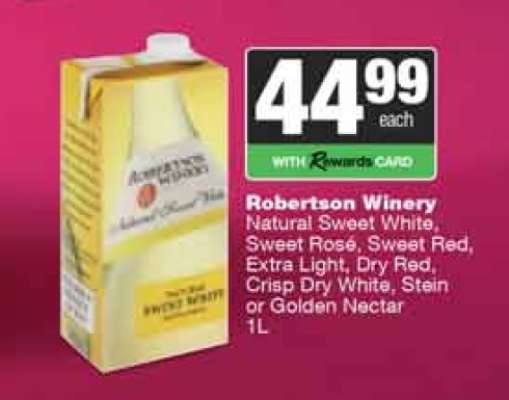 ROBERTSON WINERY
