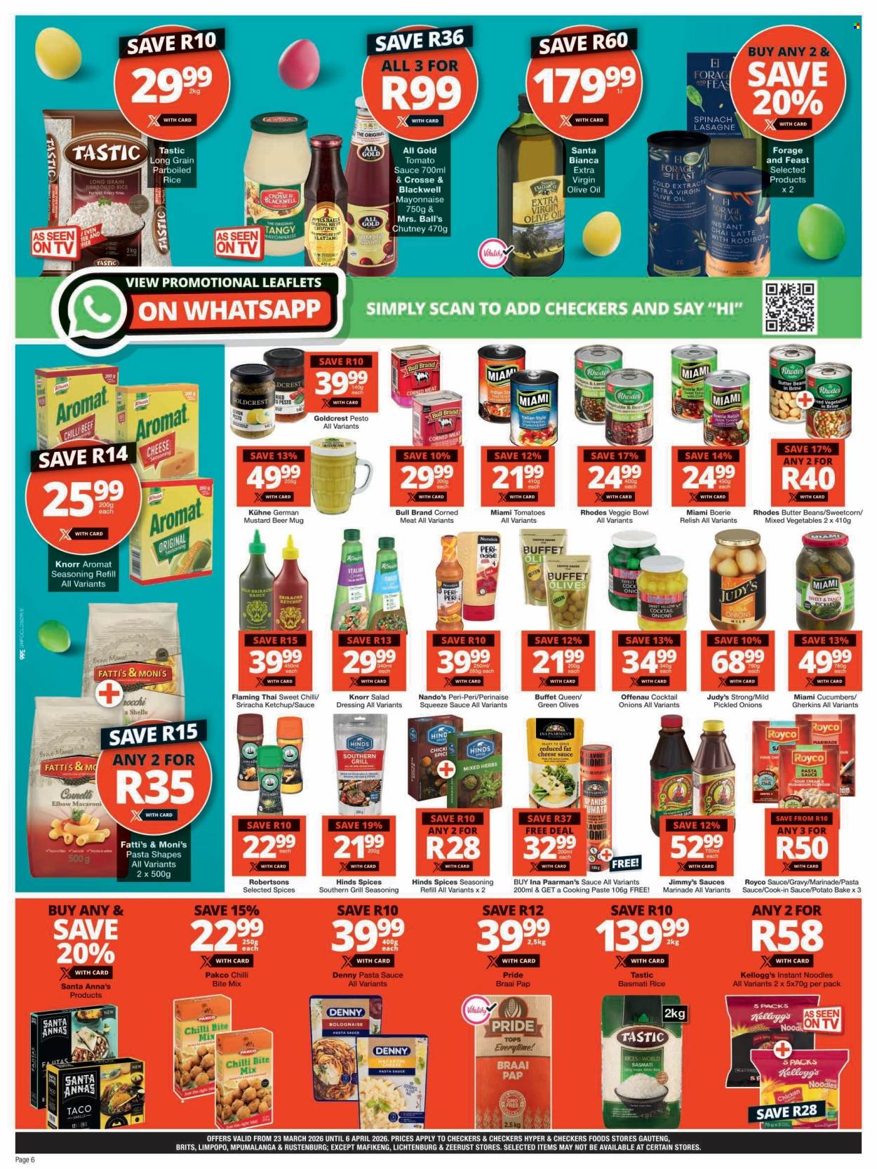 Checkers specials - 23/03/2026 - 06/04/2026. Page 6