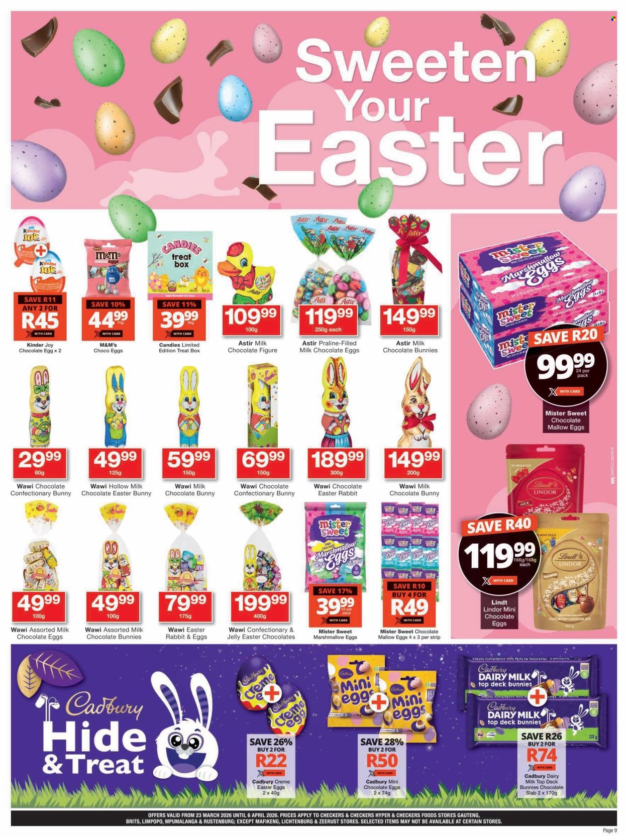 Checkers specials - 23/03/2026 - 06/04/2026. Page 9