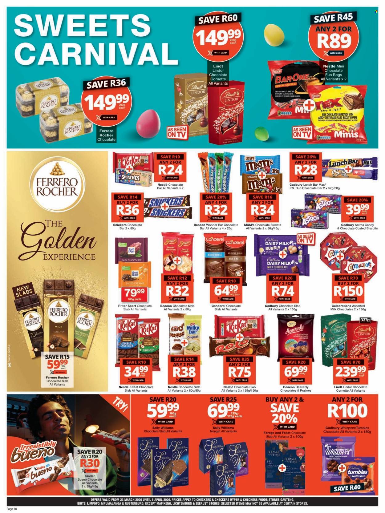 Checkers specials - 23/03/2026 - 06/04/2026. Page 10