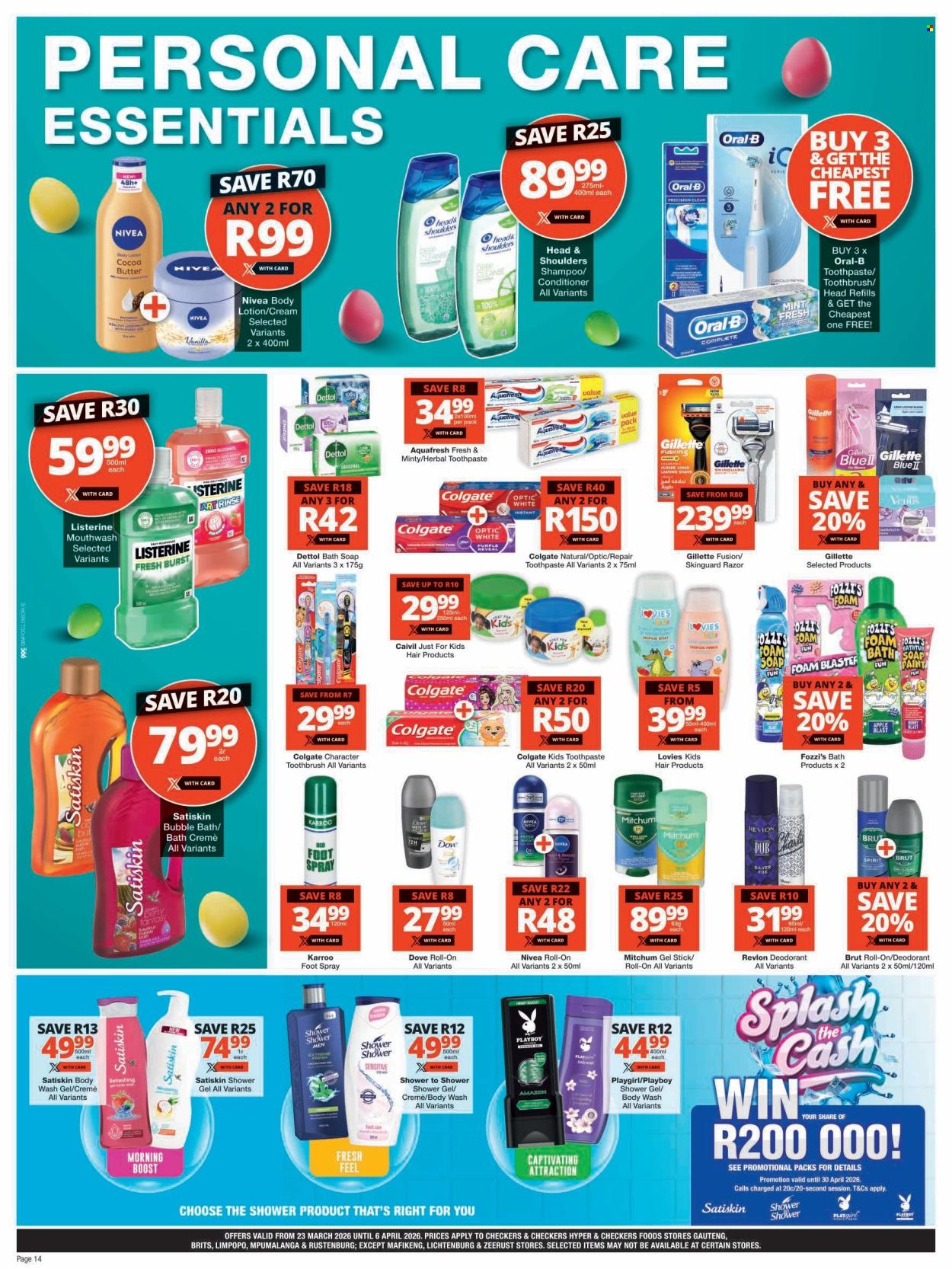 Checkers specials - 23/03/2026 - 06/04/2026. Page 14
