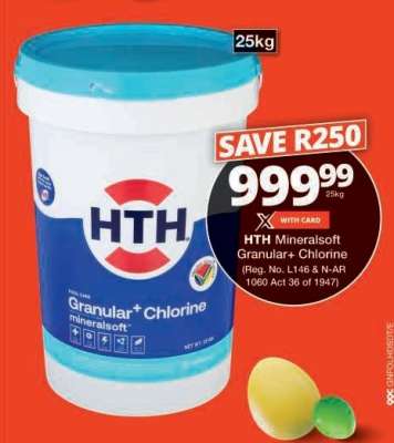 HTH Mineralsoft Granular+ Chlorine