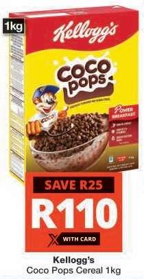 Kellogg's Coco Pops Cereal 1kg