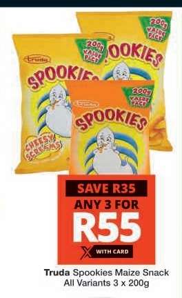 Truda Spookies Maize Snack