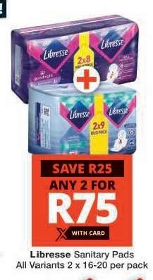 Libresse Sanitary Pads