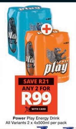 Power Play Energy Drink
