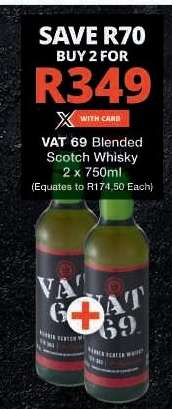 Vat 69 Blended Scotch Whisky