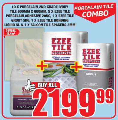 Porcelain Tile Combo