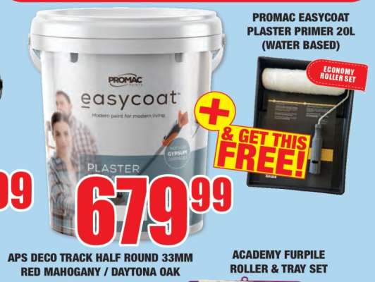 PROMAC EASYCOAT PLASTER PRIMER 20L (WATER BASED)