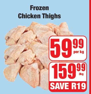 Frozen Chicken Thighs