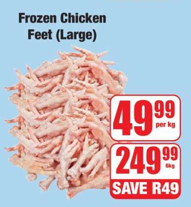Frozen Chicken Feet (Large)