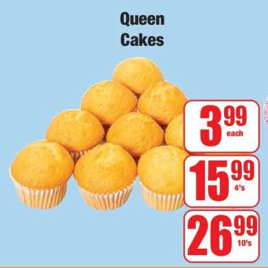 QUEEN CAKES