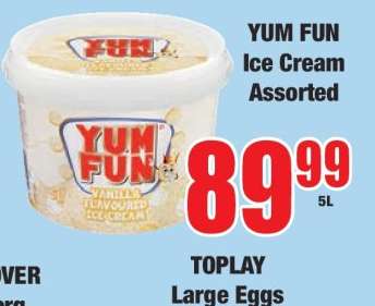 YUM FUN Ice Cream Assorted