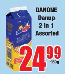 DANONE Danup 2 in 1 Assorted