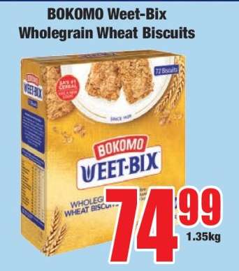 Bokomo Weet-Bix Wholegrain Wheat Biscuits