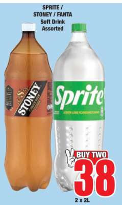 SPRITE / STONEY / FANTA Soft Drink Assorted