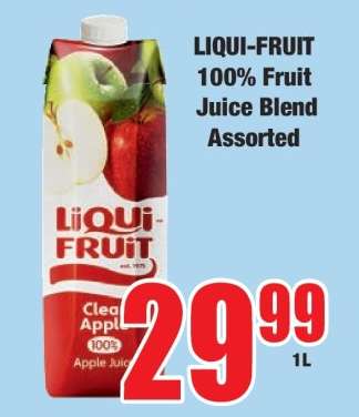 LIQUI-FRUIT 100% Fruit Juice Blend Assorted