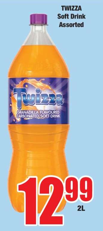 TWIZZA Soft Drink Assorted