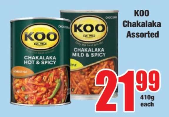 KOO Chakalaka Assorted