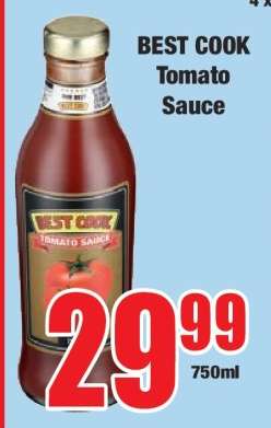 BEST COOK Tomato Sauce