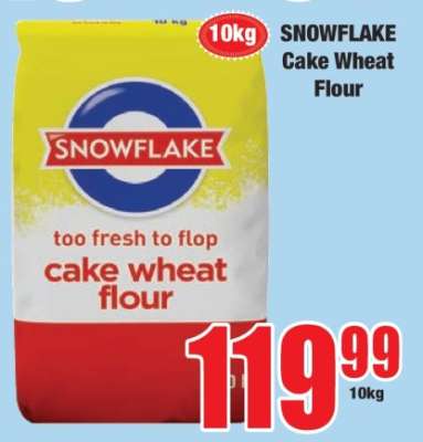 SNOWFLAKE CAKE WHEAT FLOUR